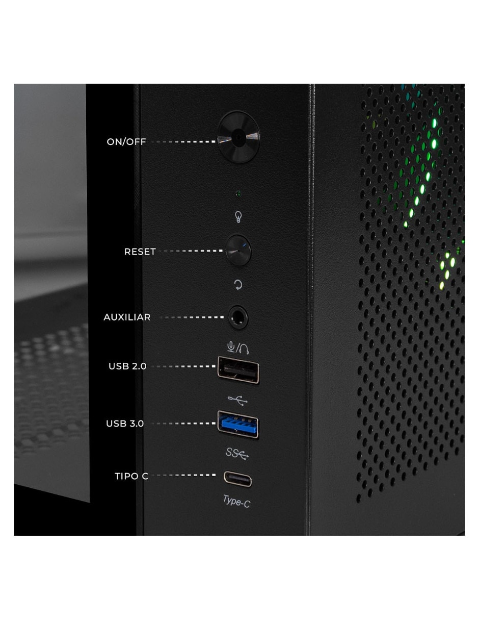 Computadora gamer Dxt Gaming DXTI932GB55060TIT6 Intel Core i9 NVIDIA GeForce RTX 5060 Ti 16 GB RAM 1 TB SSD