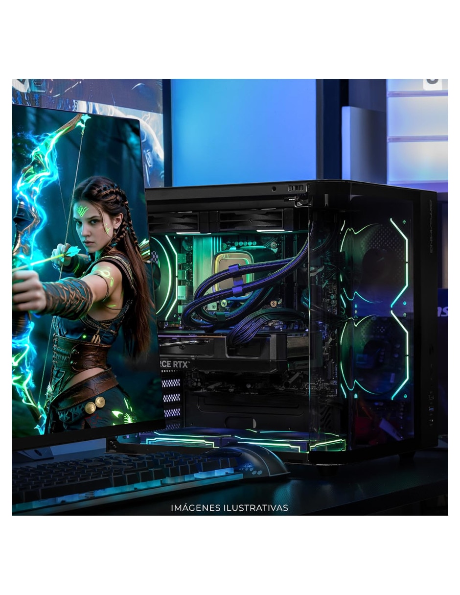 Computadora gamer Dxt Gaming DXTI932GB55060TIT6 Intel Core i9 NVIDIA GeForce RTX 5060 Ti 16 GB RAM 1 TB SSD