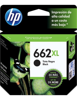 Cartucho de Tinta HP 662XL negra Original