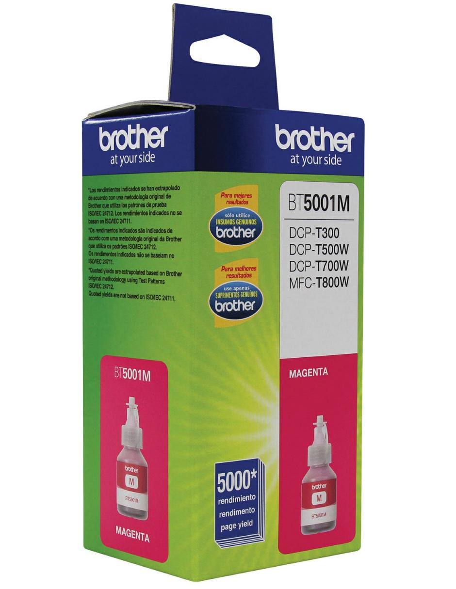 Bote de Tinta Brother BT5001M magenta