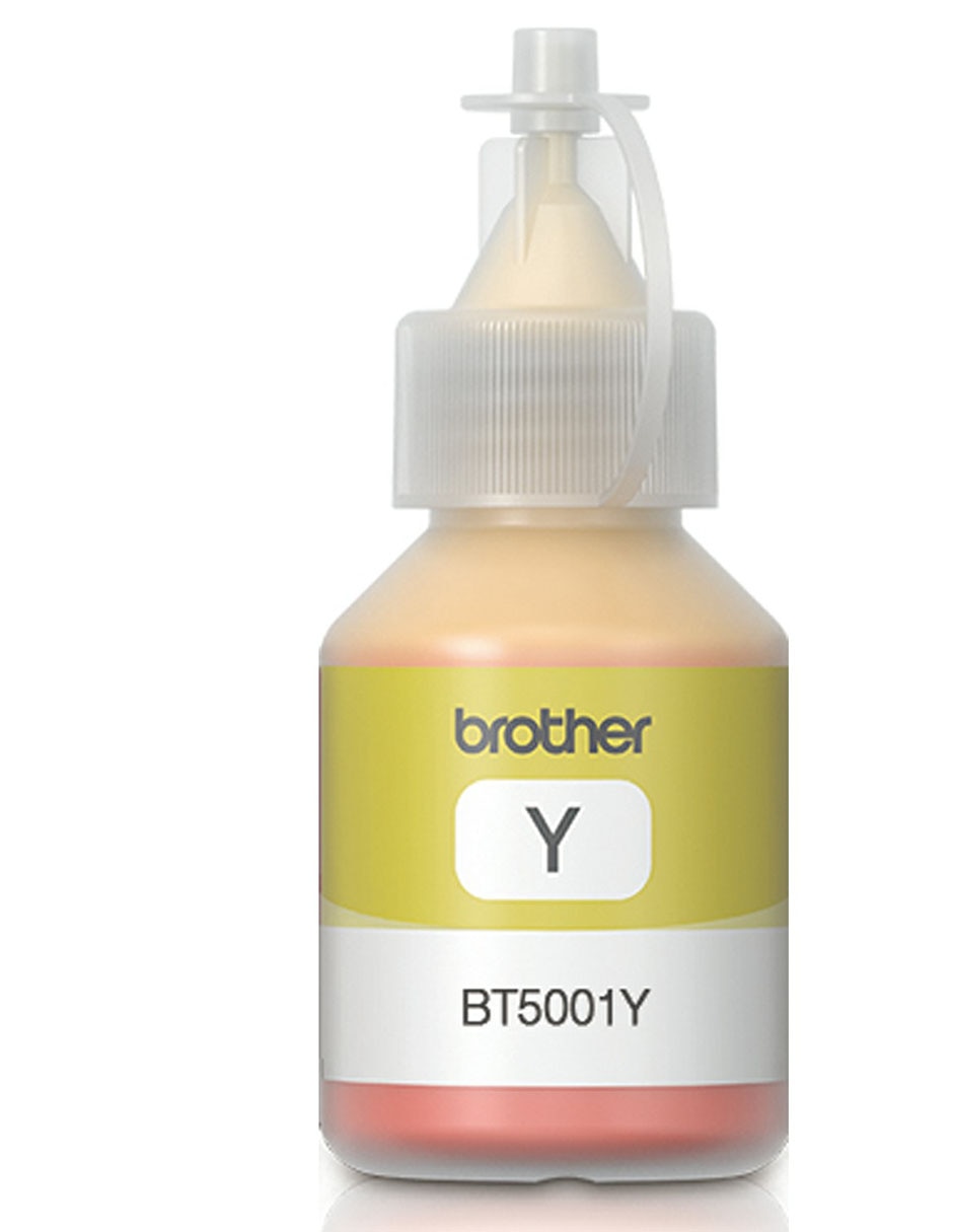 Bote de tinta Brother BT5001Y amarillo