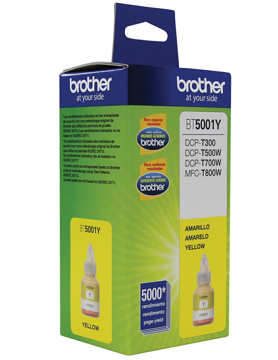 Bote de tinta BT5001Y amarillo Bote de tinta BT5001Y amarillo