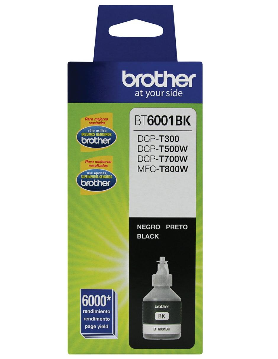Botella de Tinta Brother BT6001BK negra