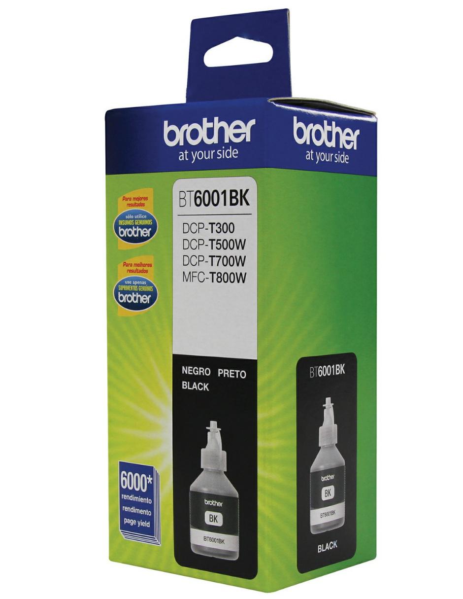 Botella de Tinta Brother BT6001BK negra