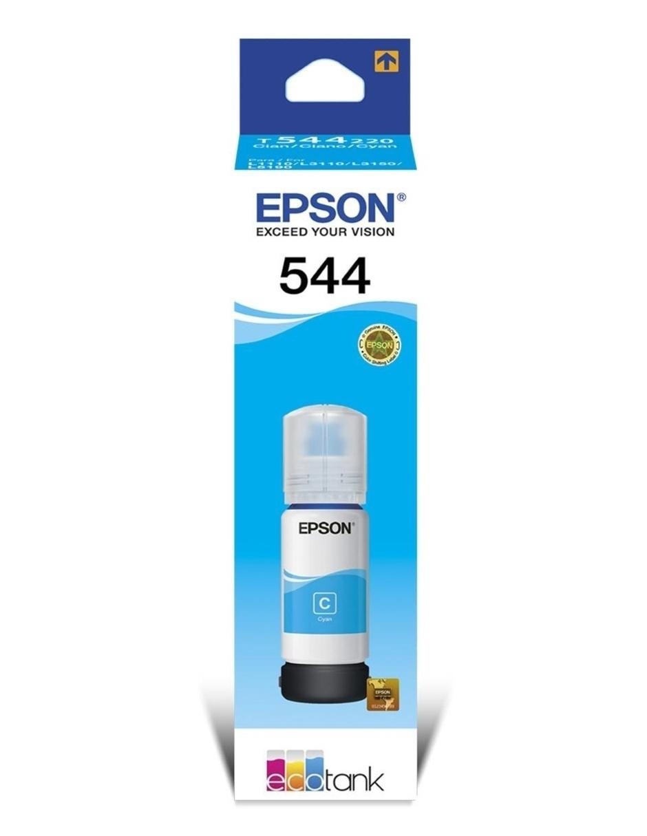 Botella de Tinta Epson 544 cyan