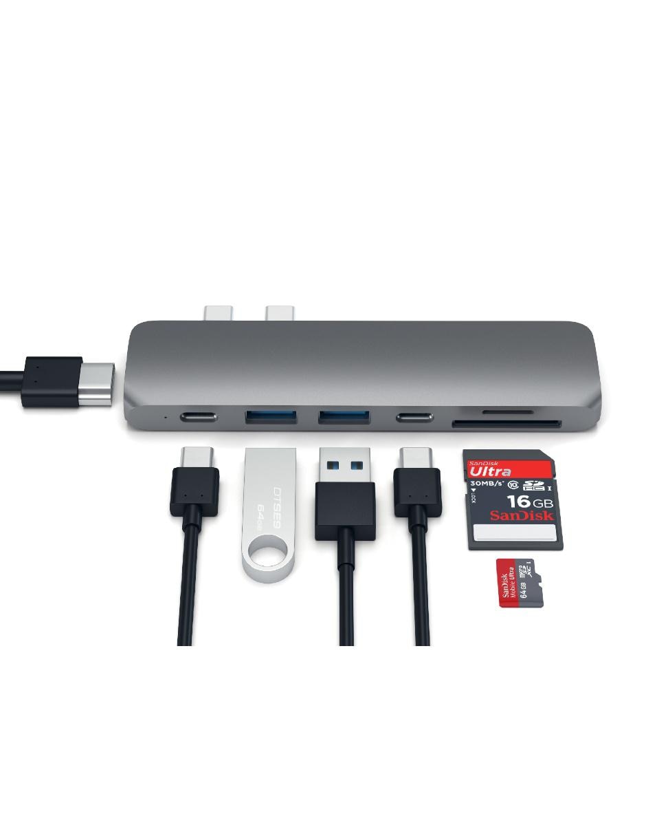 Adaptador Satechi USB-C Pro