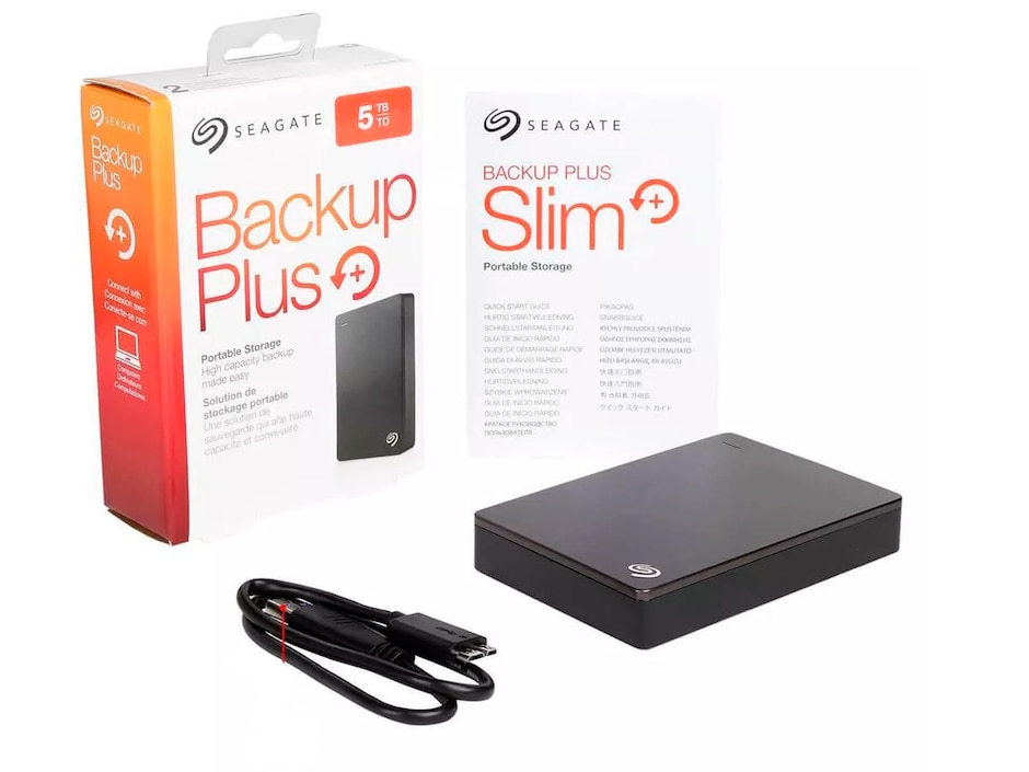 Disco duro externo Seagate capacidad 5 TB