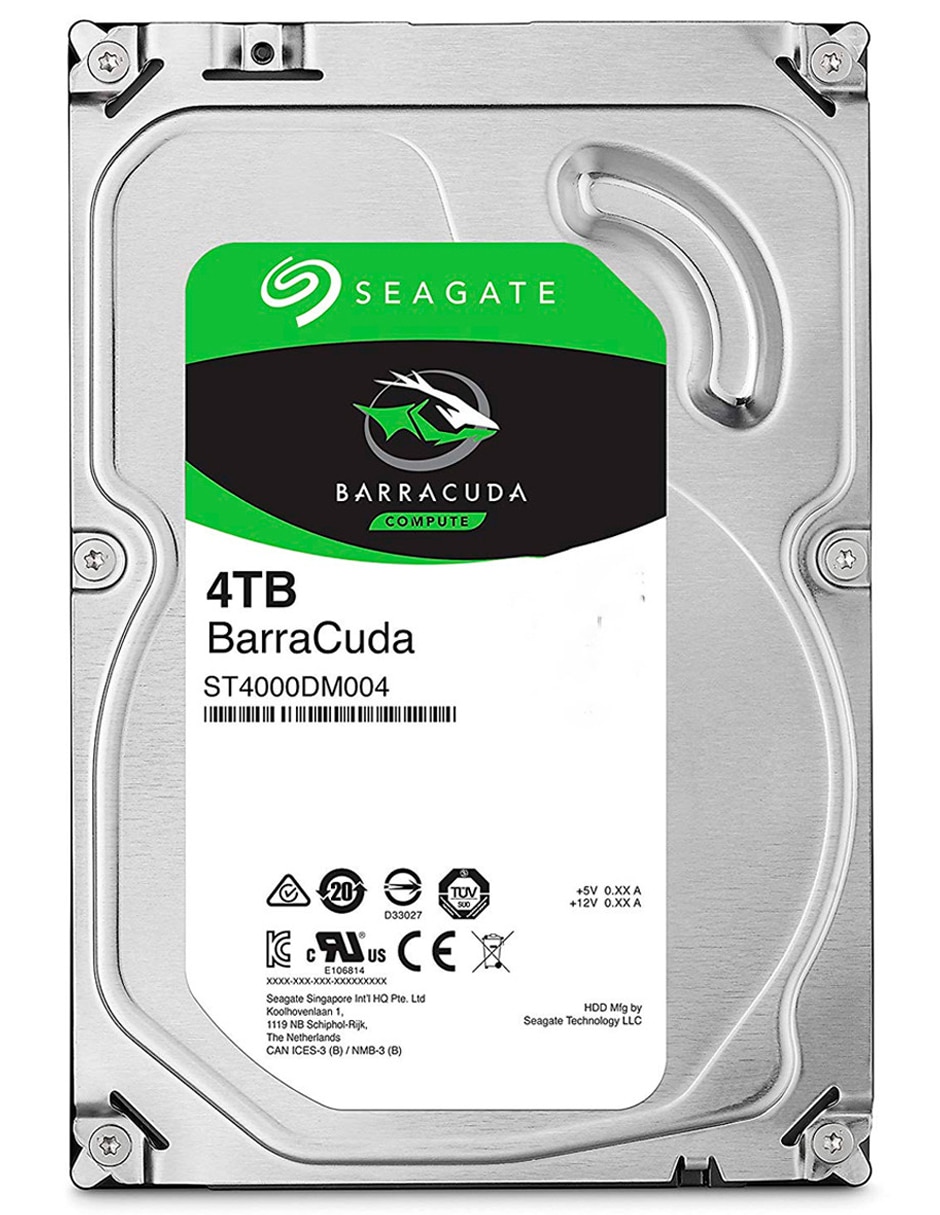 Disco Duro 4 TB Nuevo Barracuda 3.5 Sata3 5400Rpm St4000Dm004 2