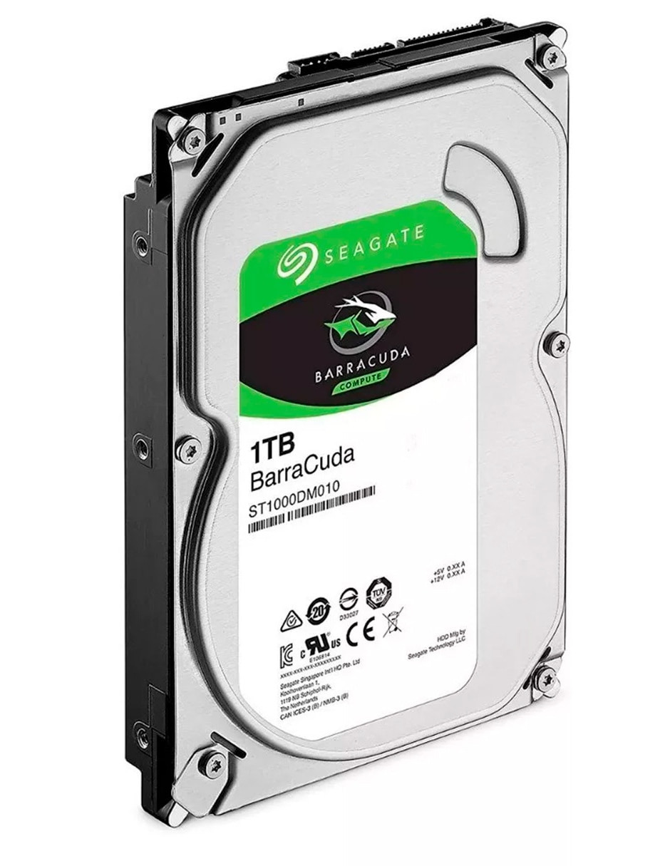 Disco Duro Seagate 1 TB Nuevo Barracuda 3.5 Sata3 7200Rpm St1000Dm010
