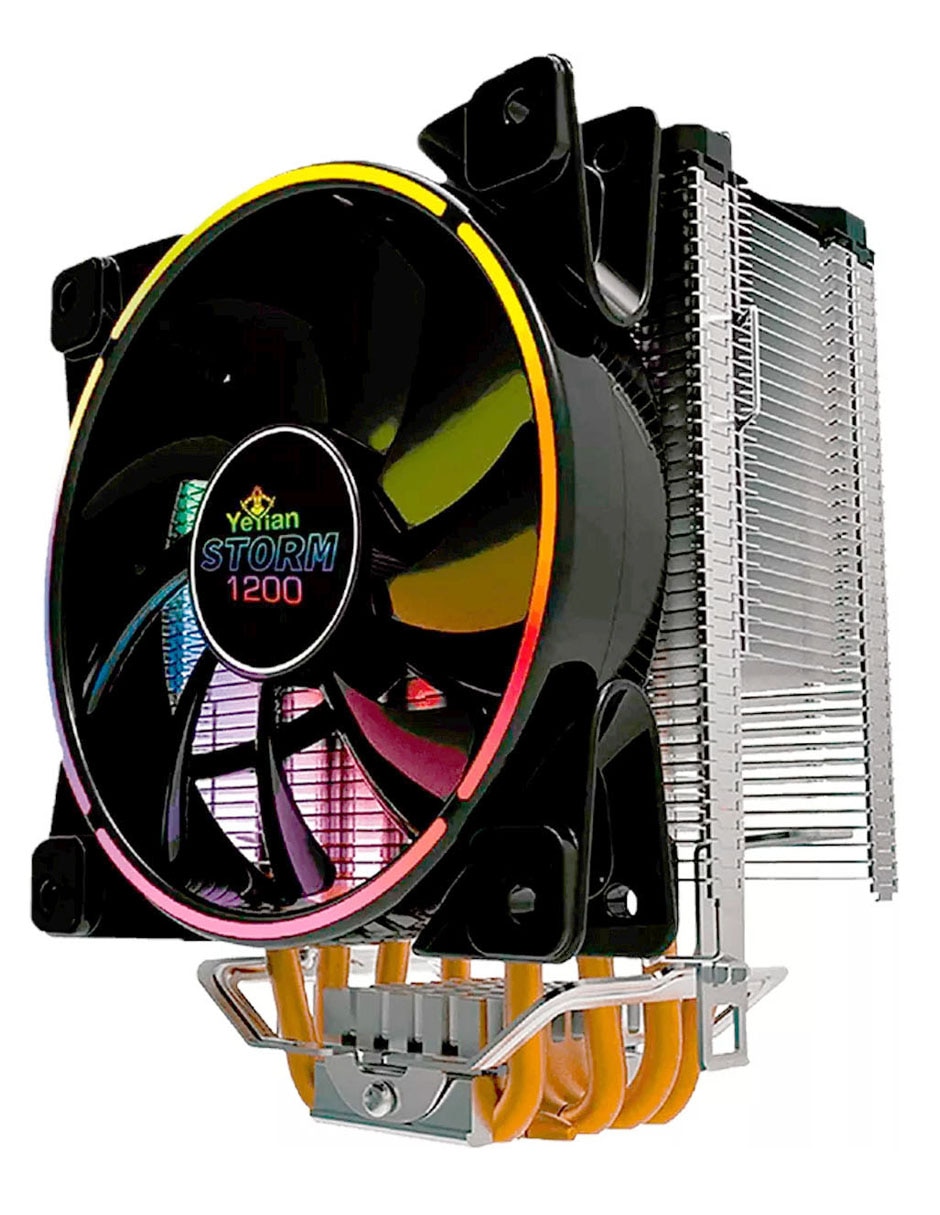 Disipador Rgb para CPU 5 Tuberías de Cobre Int-AMD Storm 1200 Disipador Rgb para CPU 5 Tuberías de Cobre Int-AMD Storm 1200