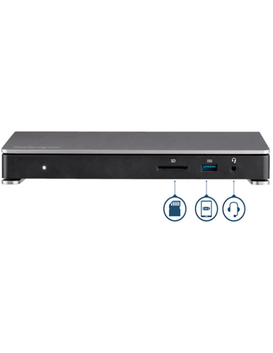 Dock Thunderbolt 3 con Lector de Tarjetas SD Entrega de Alimentación de 85W 4K Doble Startech.com 2