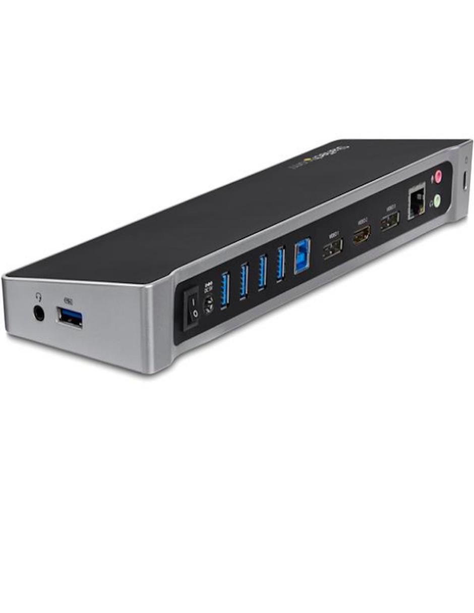 Docking Station USB 3.0 para Tres Pantallas 1x HDMI 2x DisplayPort Startech.com