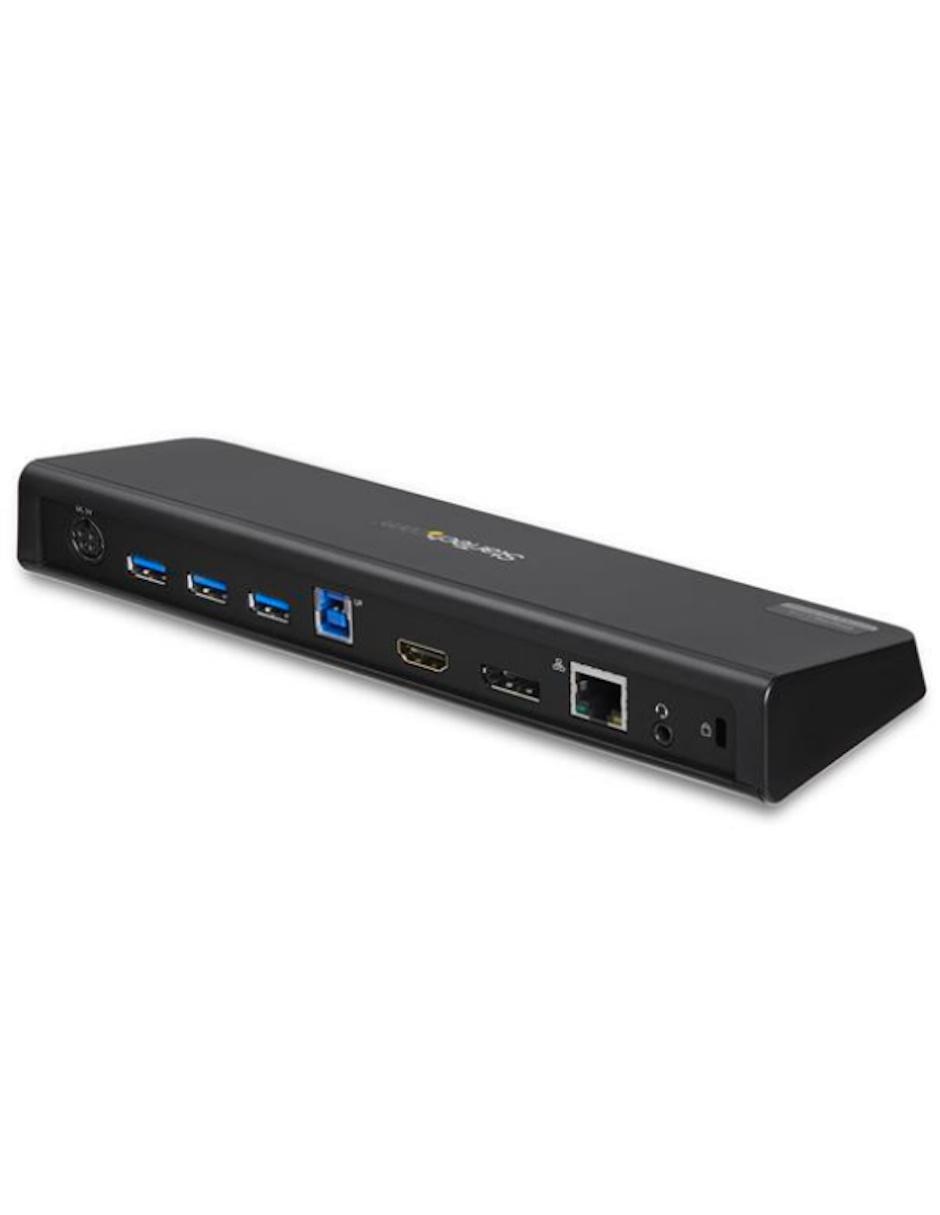 Docking Station USB 3.0 para Dos Pantallas con HDMI y DisplayPort 4K Startech.com