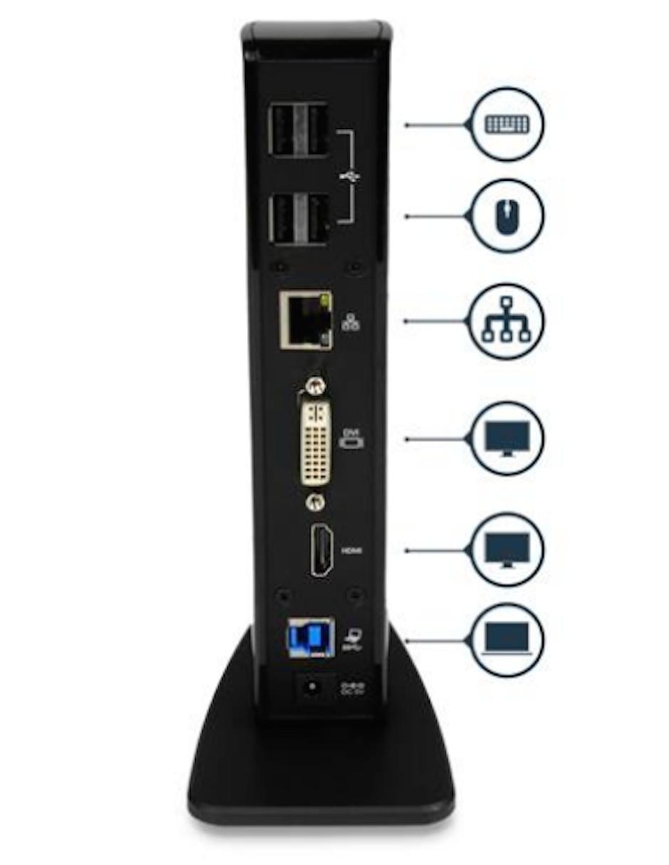 Docking Station USB 3.0 para Dos Pantallas con HDMI DVI StarTech.com