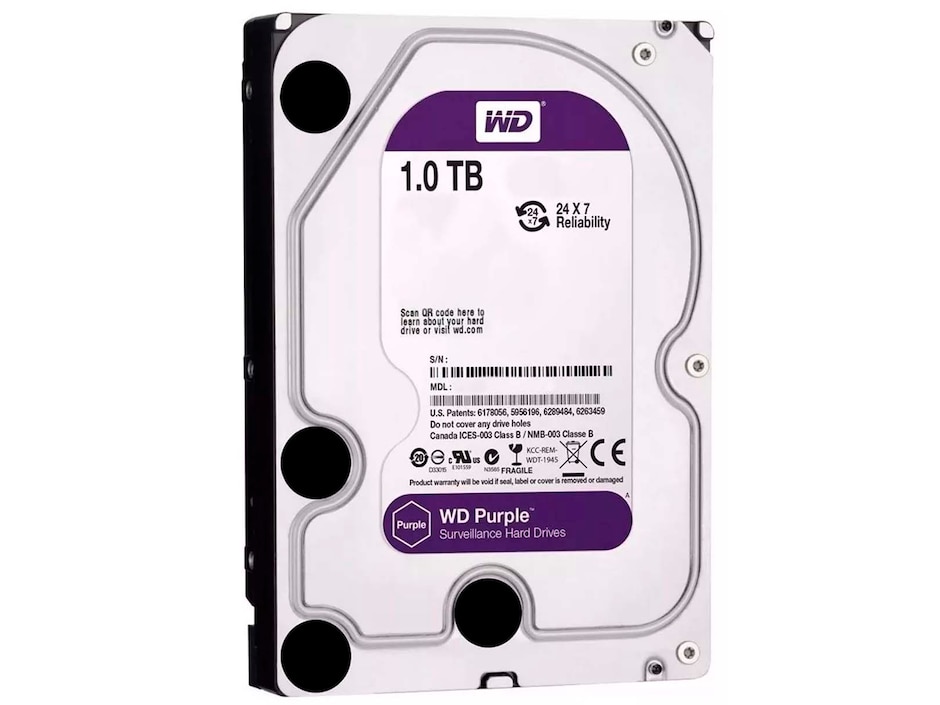 Disco Duro Western Digital 1 TB Nuevo 3.5 Sata Purple