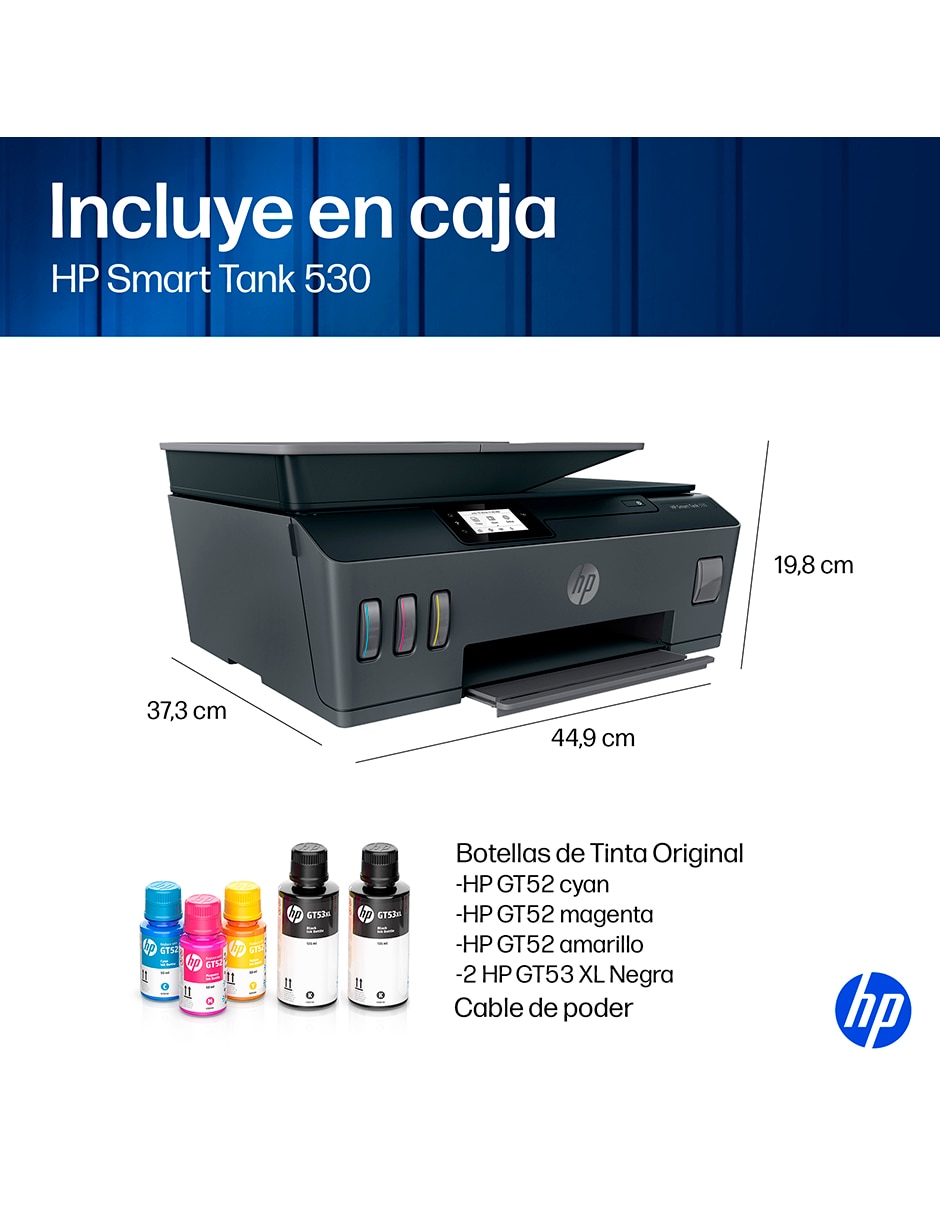Multifuncional Smart Tank 530 4SB24A de tinta continua alámbrica a color 15