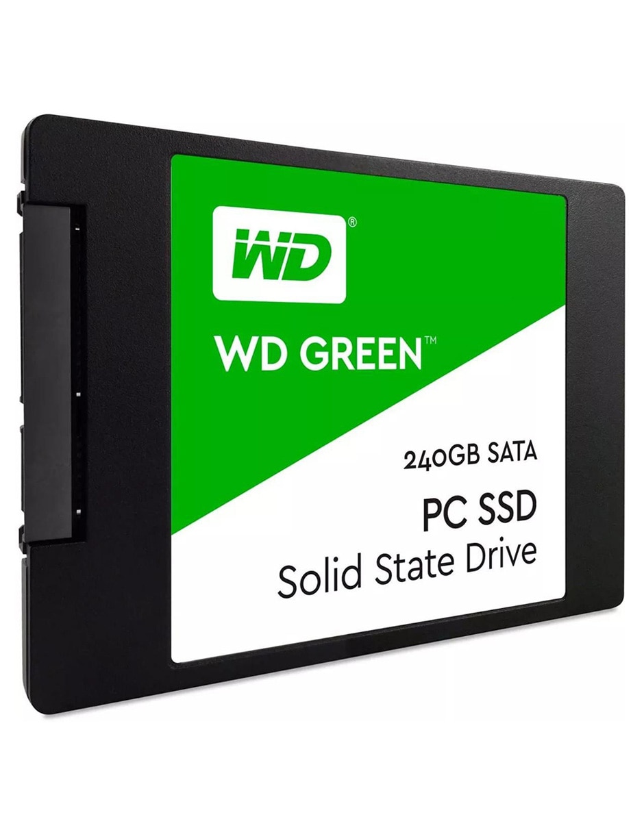 Unidad SSD Western Digital capacidad 240 GB