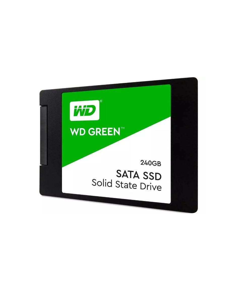 Unidad SSD Western Digital capacidad 240 GB