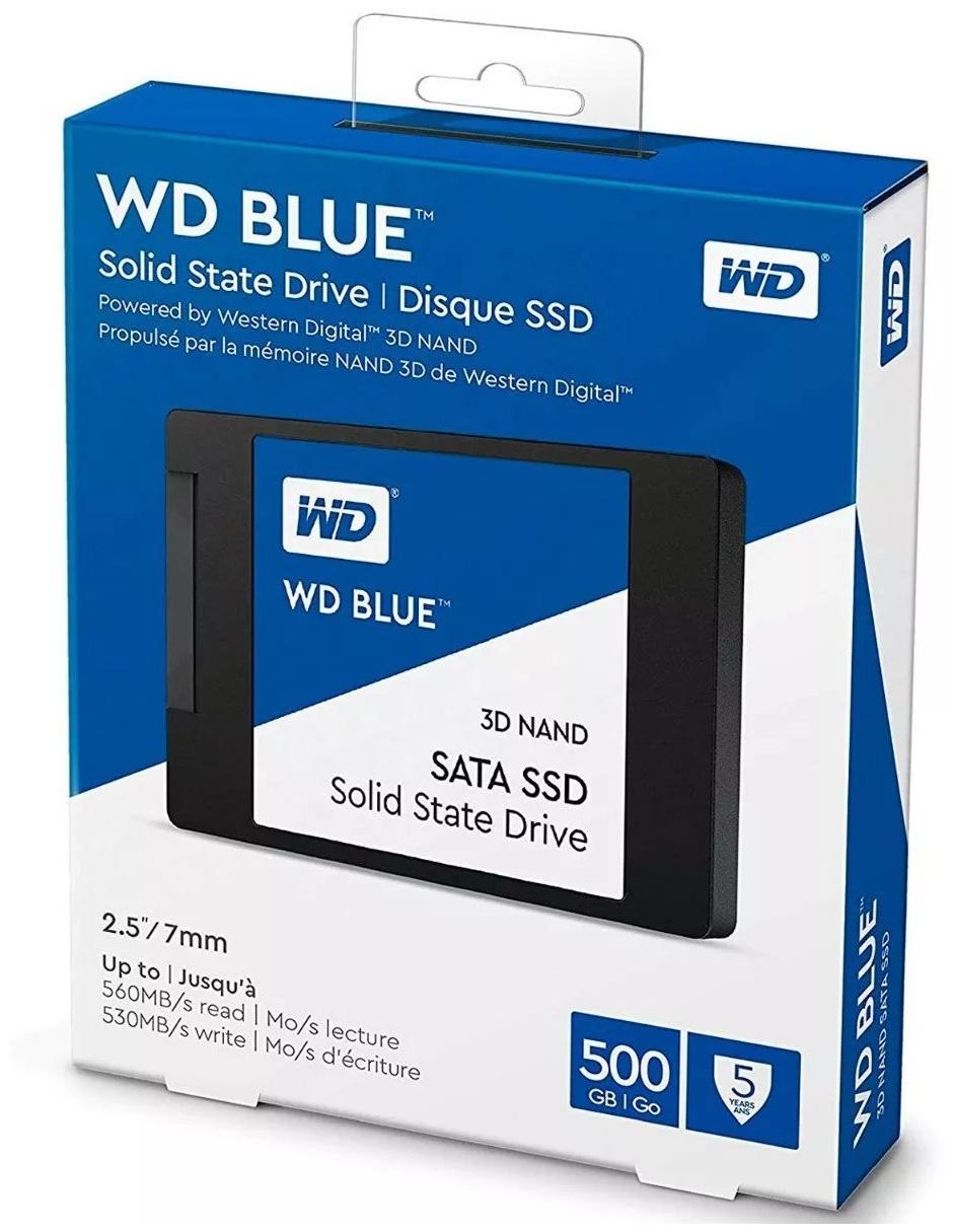 Disco duro externo Western Digital capacidad 500 GB