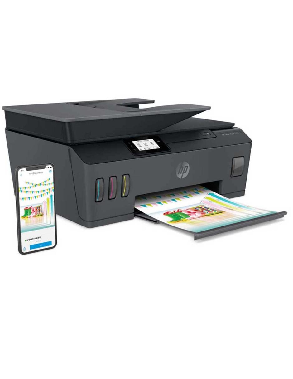 Multifuncional HP Smart Tank 615 térmica inalámbrica a color