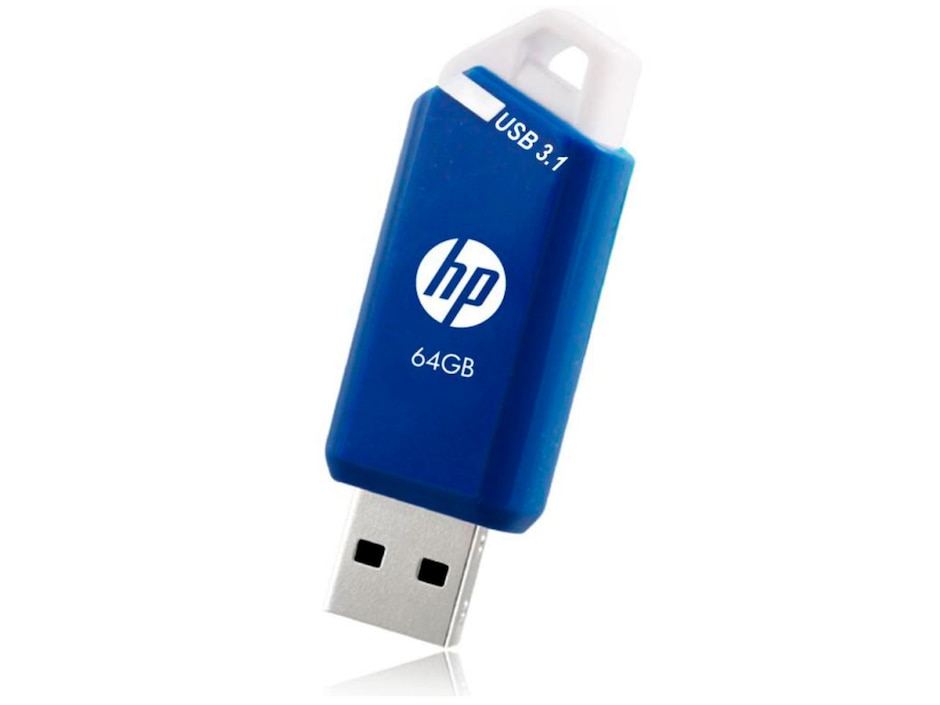 Memoria USB HP X755W 64GB 3.0 azul HPFD755W-64
