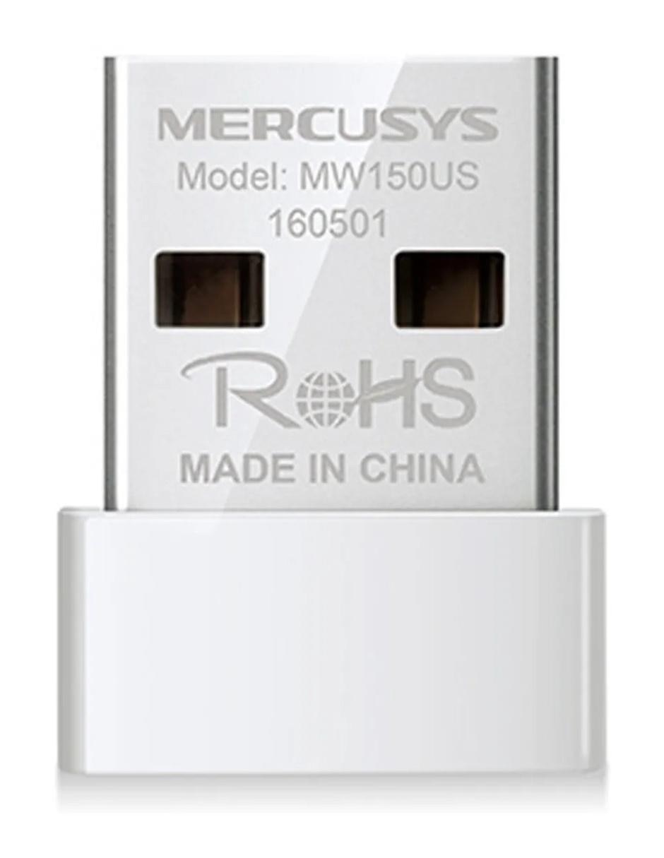 Adaptador Inalámbrico USB Mercusys MW150US 2.4GHz 802.11n 150Mbps