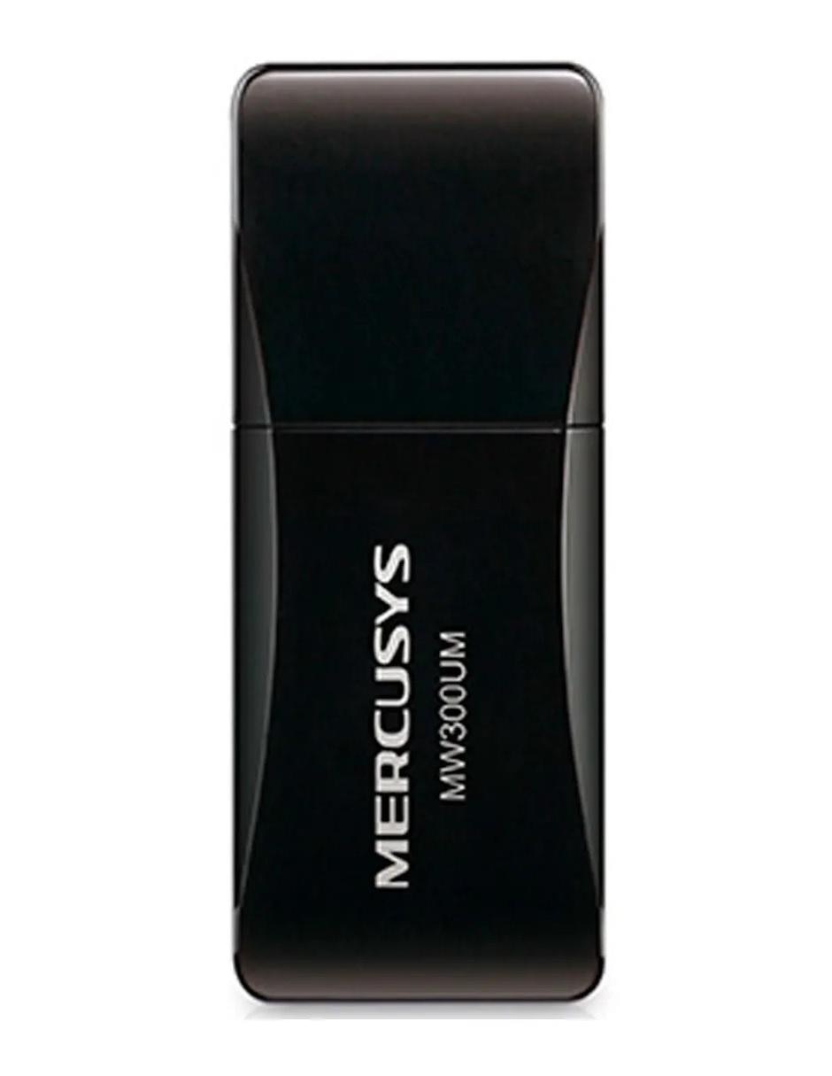 Adaptador Inalámbrico USB Mercusys MW300UM 2.4 GHz 802.11n 300Mbps