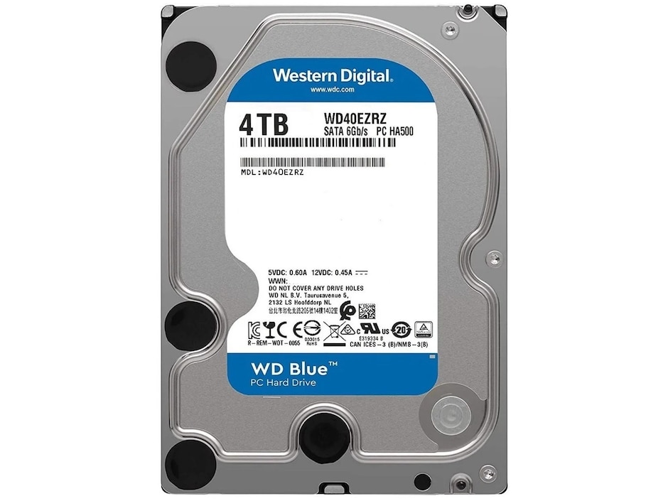 Disco duro externo Western Digital capacidad 4 TB