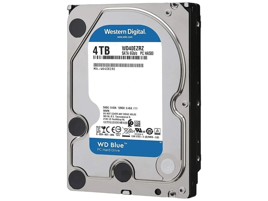Disco duro externo Western Digital capacidad 4 TB