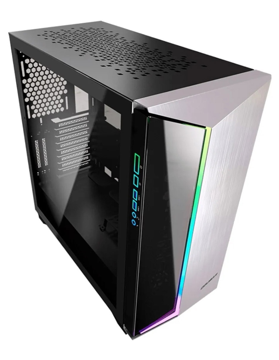 Gabinete Gamer Darkblader-G Cirstal Templado RGB ATX Gabinete Gamer Darkblader-G Cirstal Templado RGB ATX