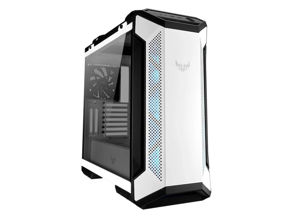 Gabinete Gamer Asus TUF GT501 RGB Cristal Templado blanco