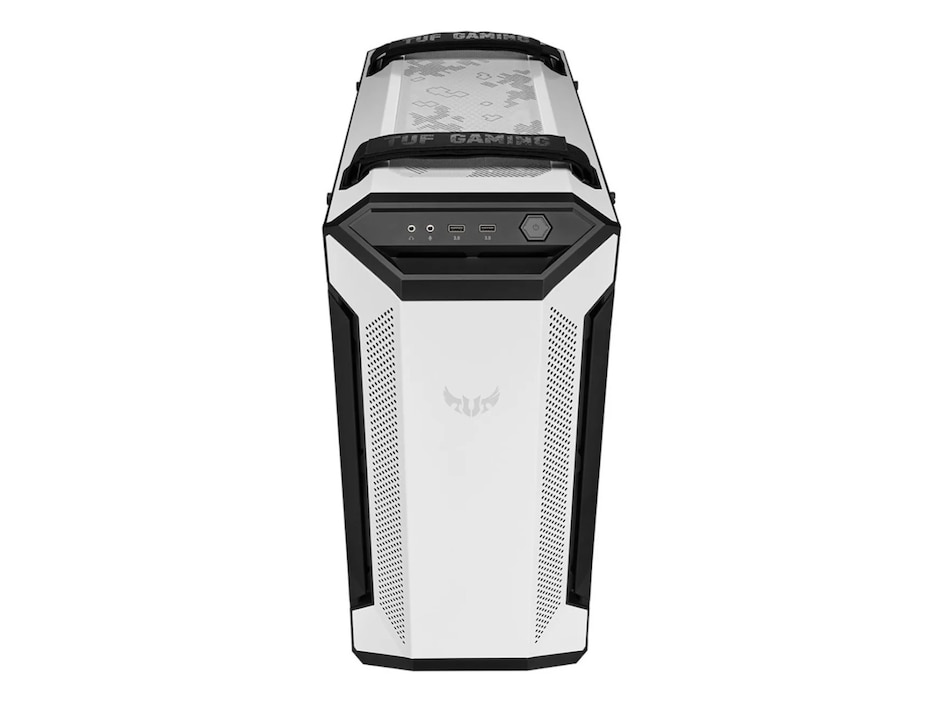 Gabinete Gamer Asus TUF GT501 RGB Cristal Templado blanco