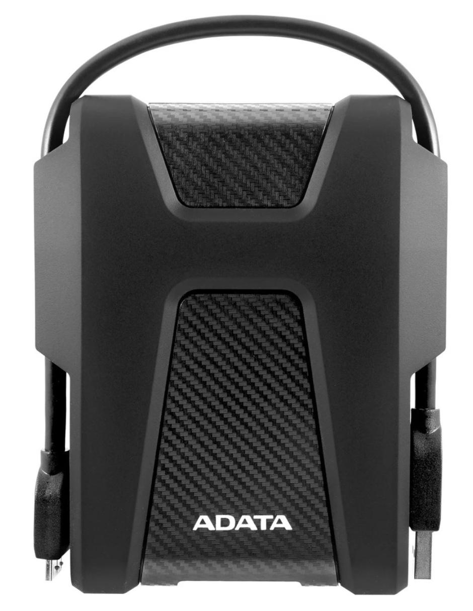 Disco Duro Externo 2TB Adata HD680 USB 3.2 Uso Rudo Portátil negro AHD680-2TU31-CBK