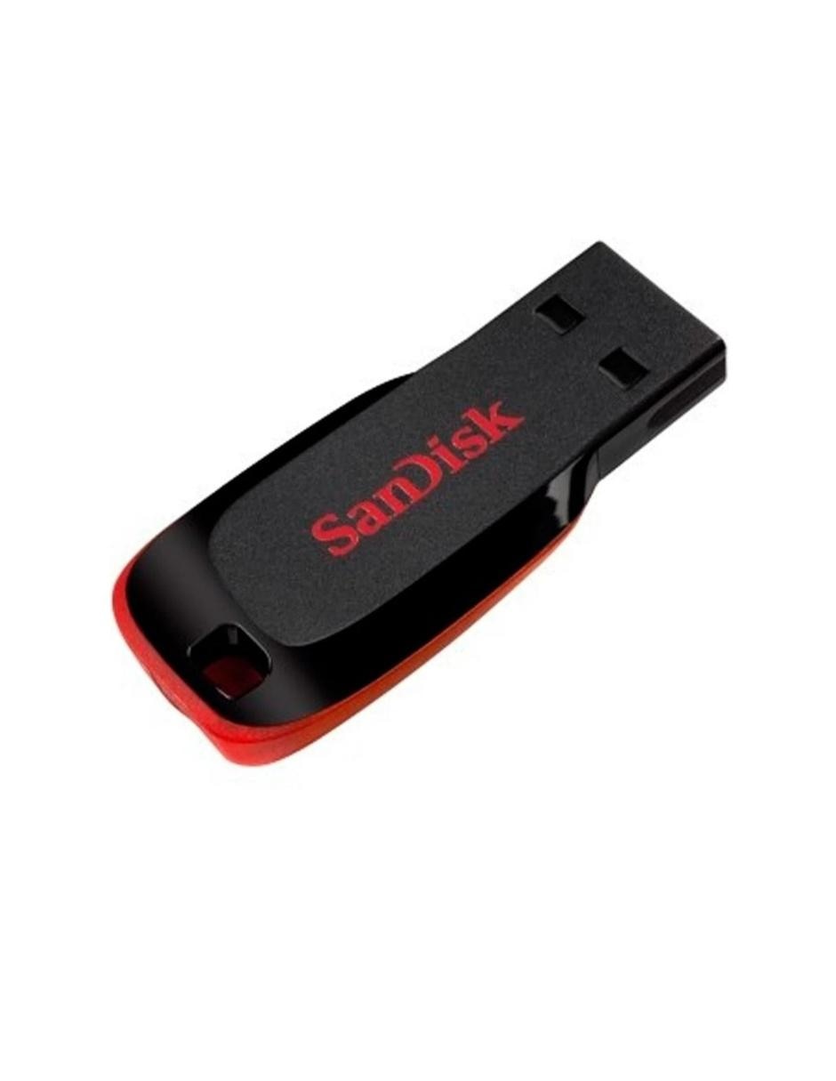 Memoria USB 64GB Cruzer Blade 2.0 SDCZ50-064G-B35 negro rojo Memoria USB 64GB Cruzer Blade 2.0 SDCZ50-064G-B35 negro rojo