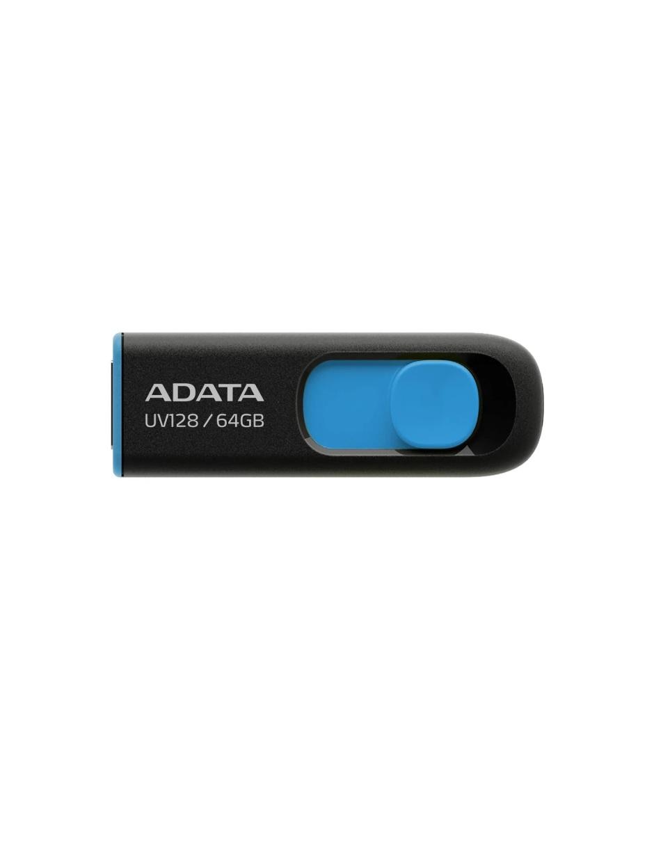 Memoria USB 64GB 3.1 UV128 Retráctil Flash Drive azul AUV128-64G-RBE 1
