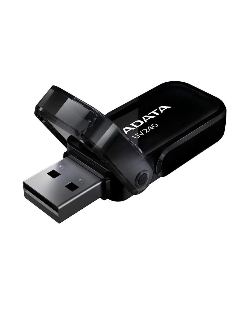 Memoria USB 32GB Adata UV240 2.0 Flash Drive negro AUV240-32G-RBK