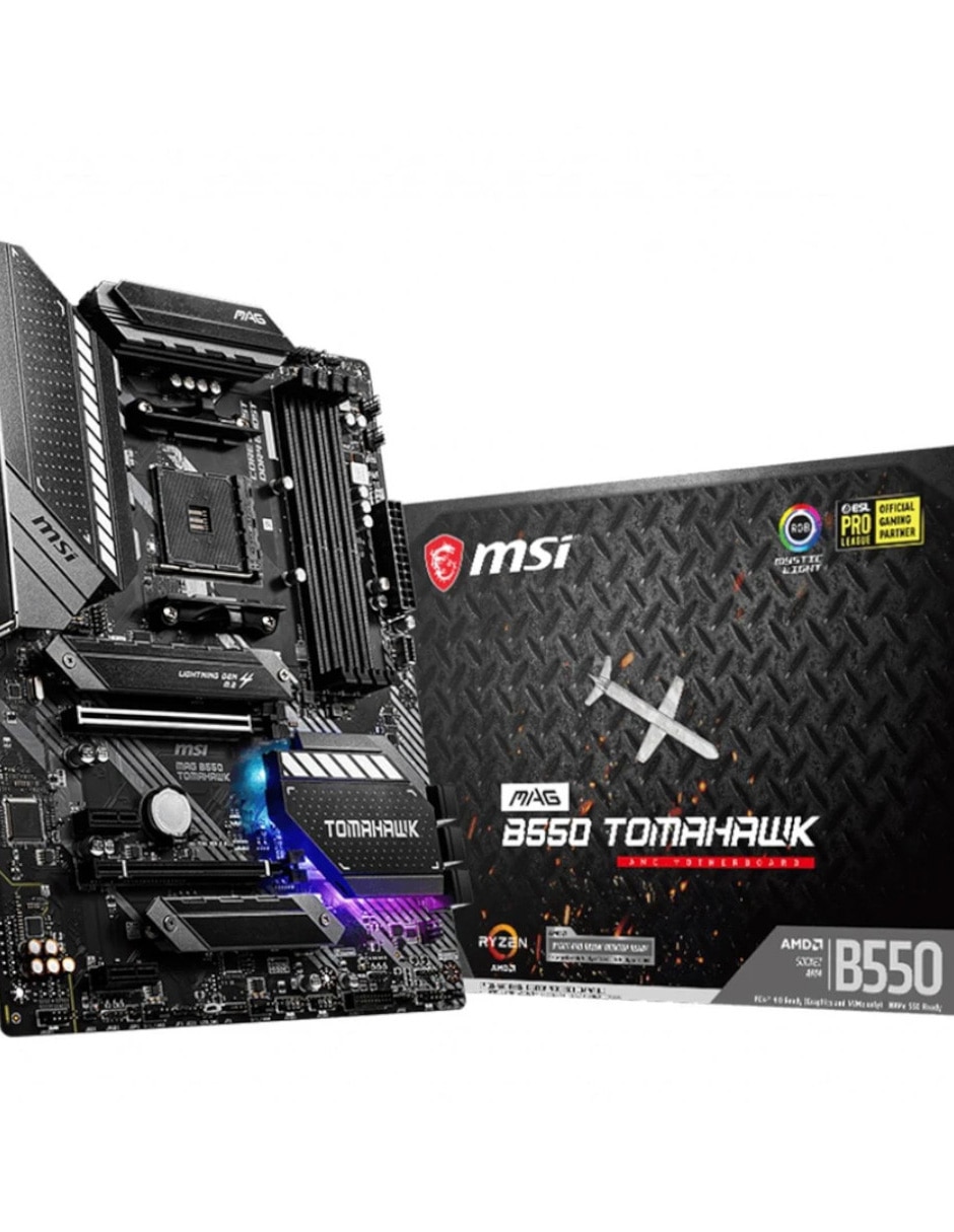 Tarjeta Madre MAG B550 TOMAHAWK AM4 DDR4 ATX 1