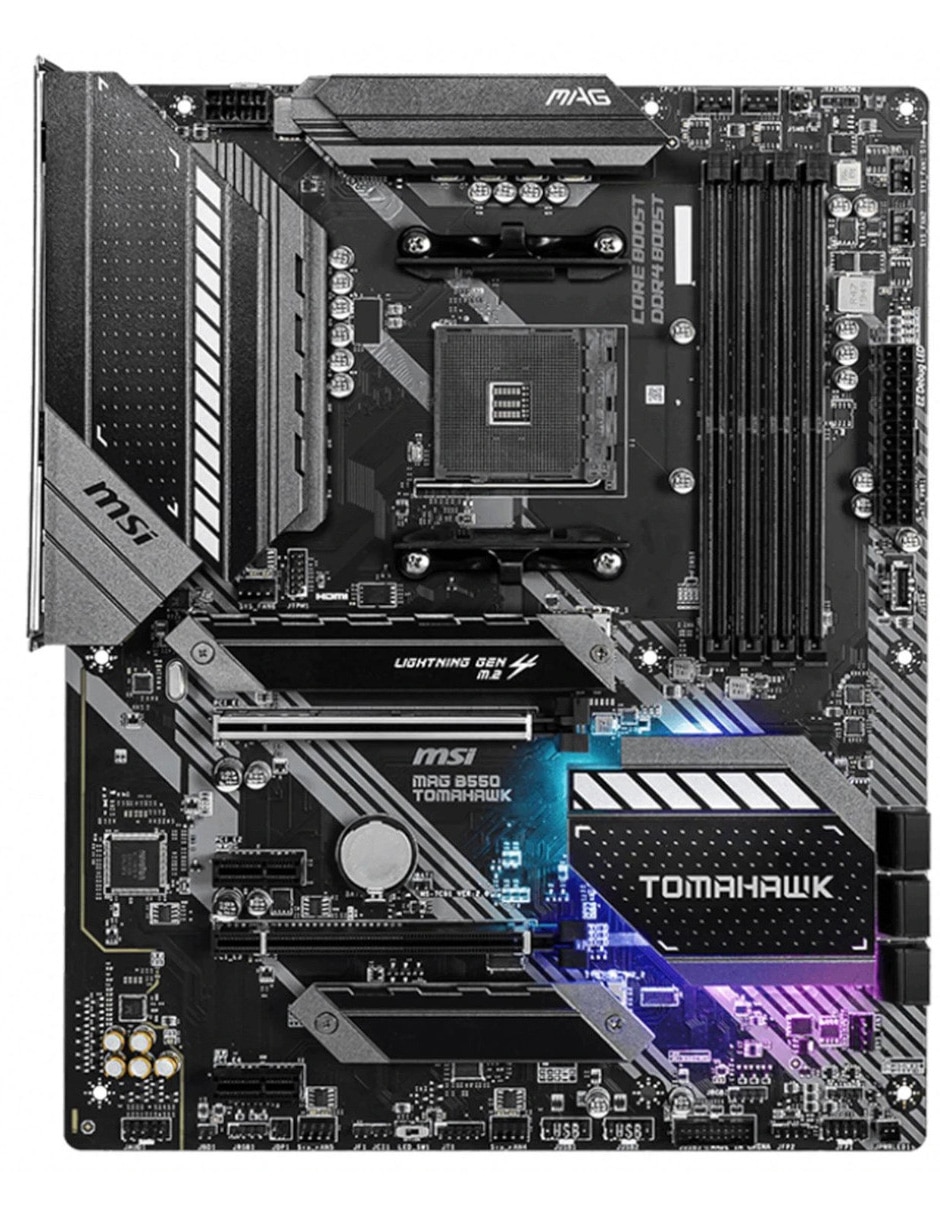 Tarjeta Madre MAG B550 TOMAHAWK AM4 DDR4 ATX 3
