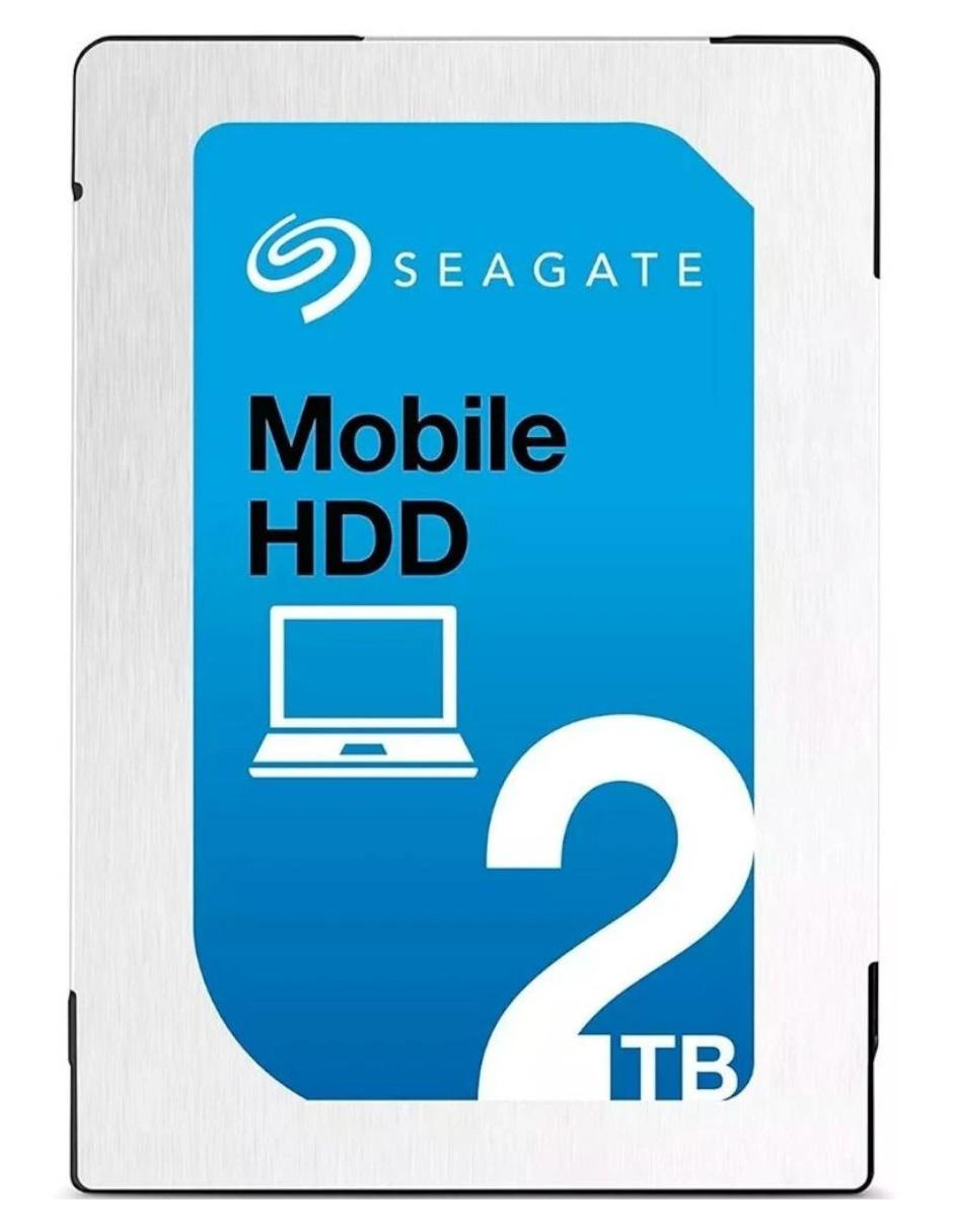 Disco Duro 2TB Laptop Seagate Mobile 5400RPM 2.5 128MB SATA ST2000LM007