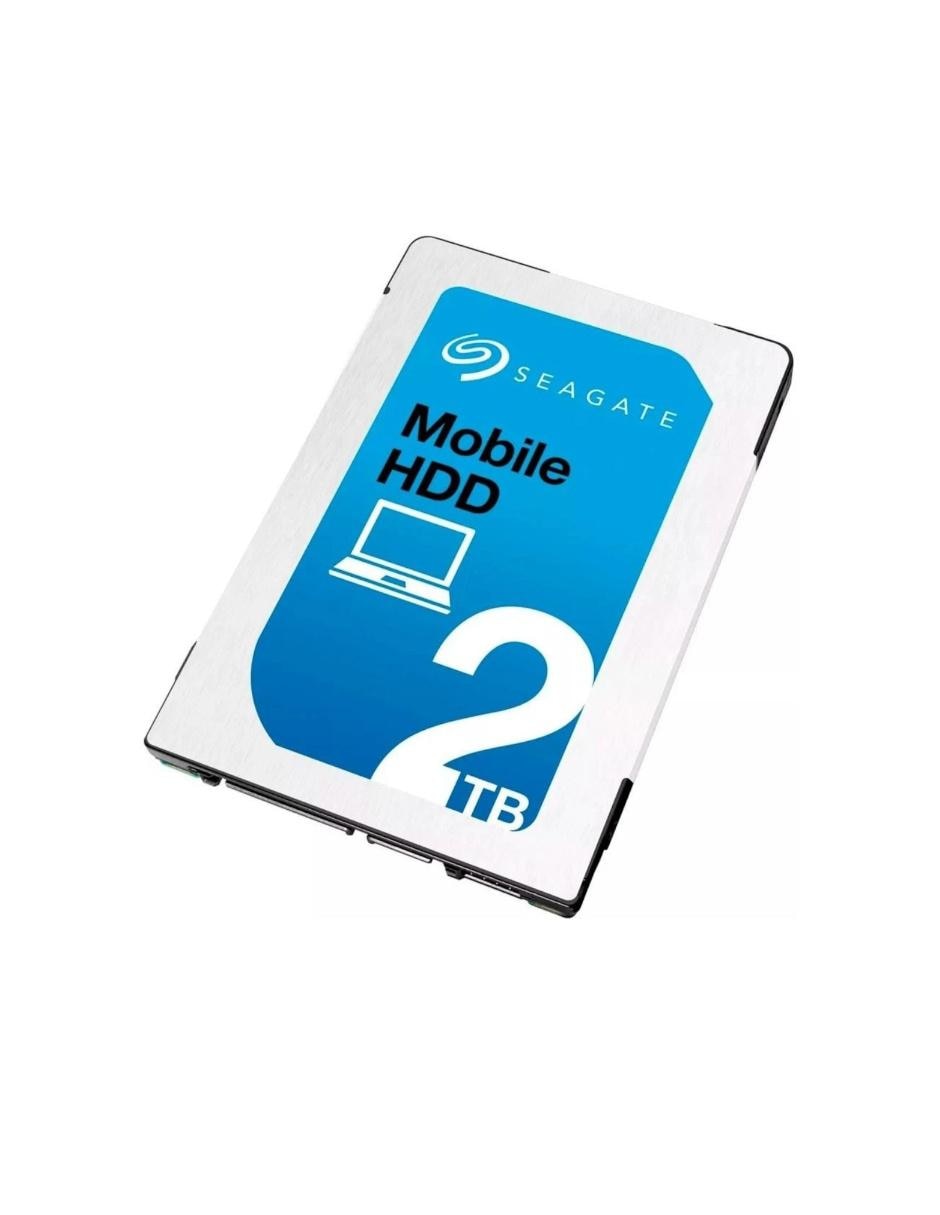 Disco Duro 2TB Laptop Seagate Mobile 5400RPM 2.5 128MB SATA ST2000LM007