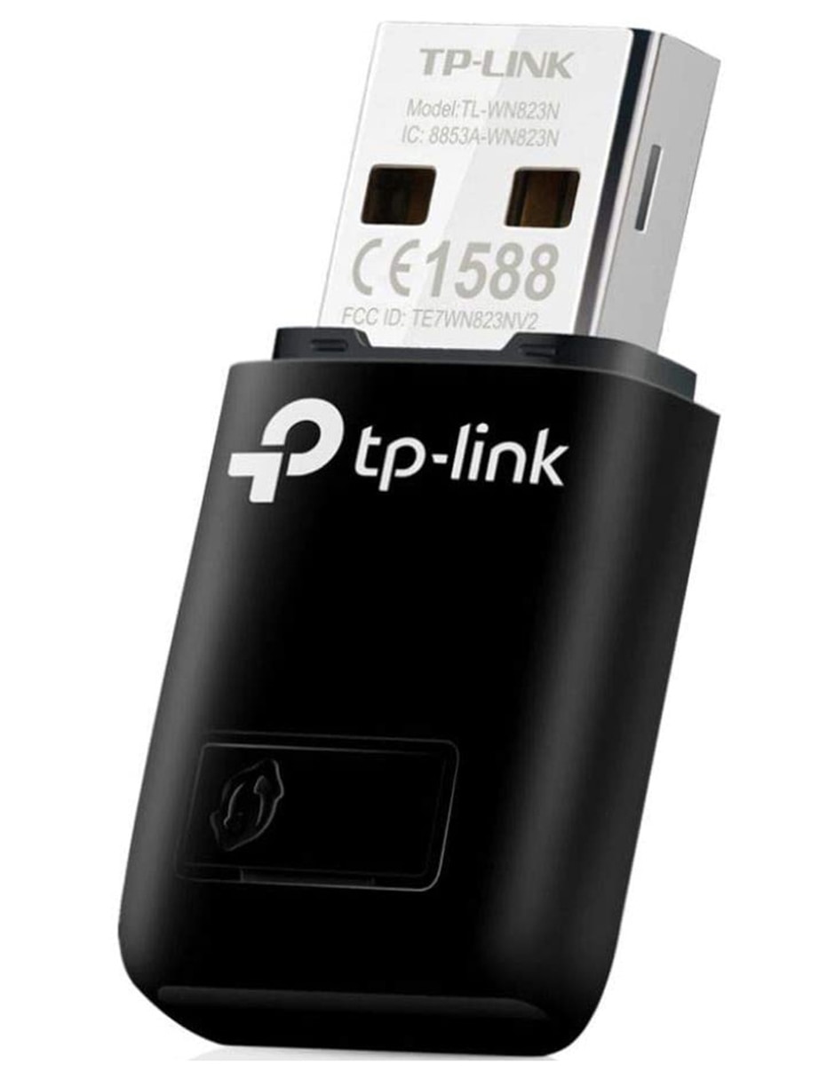 Adaptador Inalámbrico USB TP-Link TL-WN823N 2.4GHz 802.11n 300Mbps