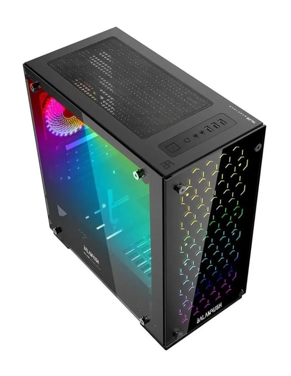 Gabinete Gamer Talos RGB Cristal Templado