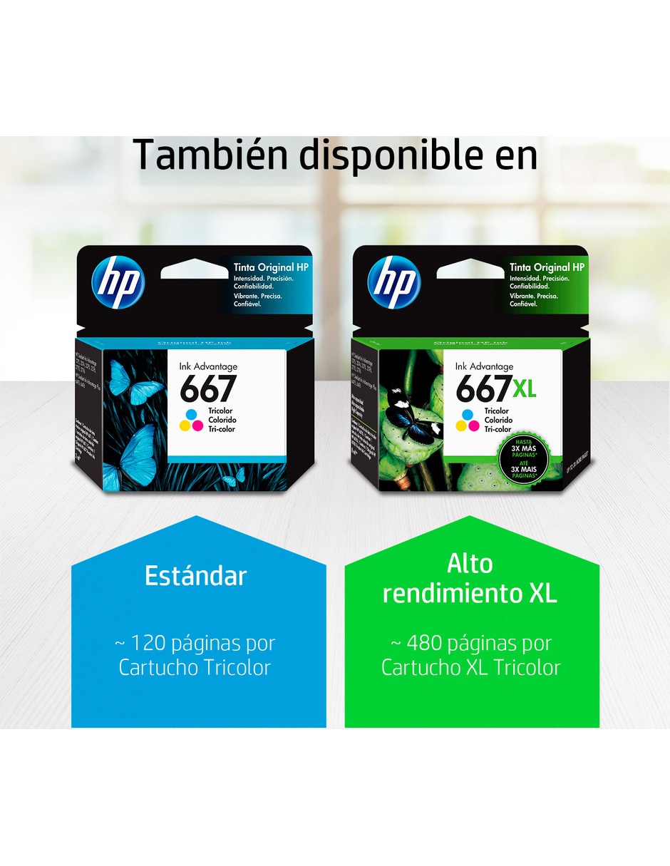 Cartucho de Tinta 667XL tricolor Original 3