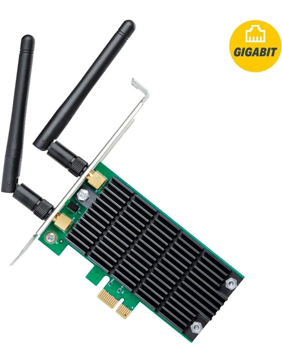 Adaptador Inalámbrico PCIe TP-Link Archer T4E Dual Band 802.11AC 1200Mbps