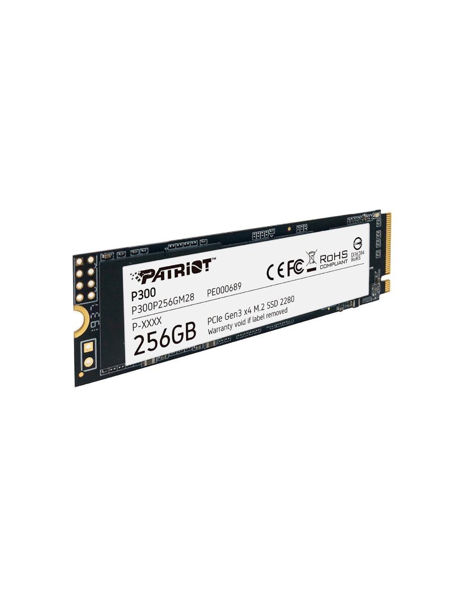 Unidad SSD Patriot capacidad 256 GB