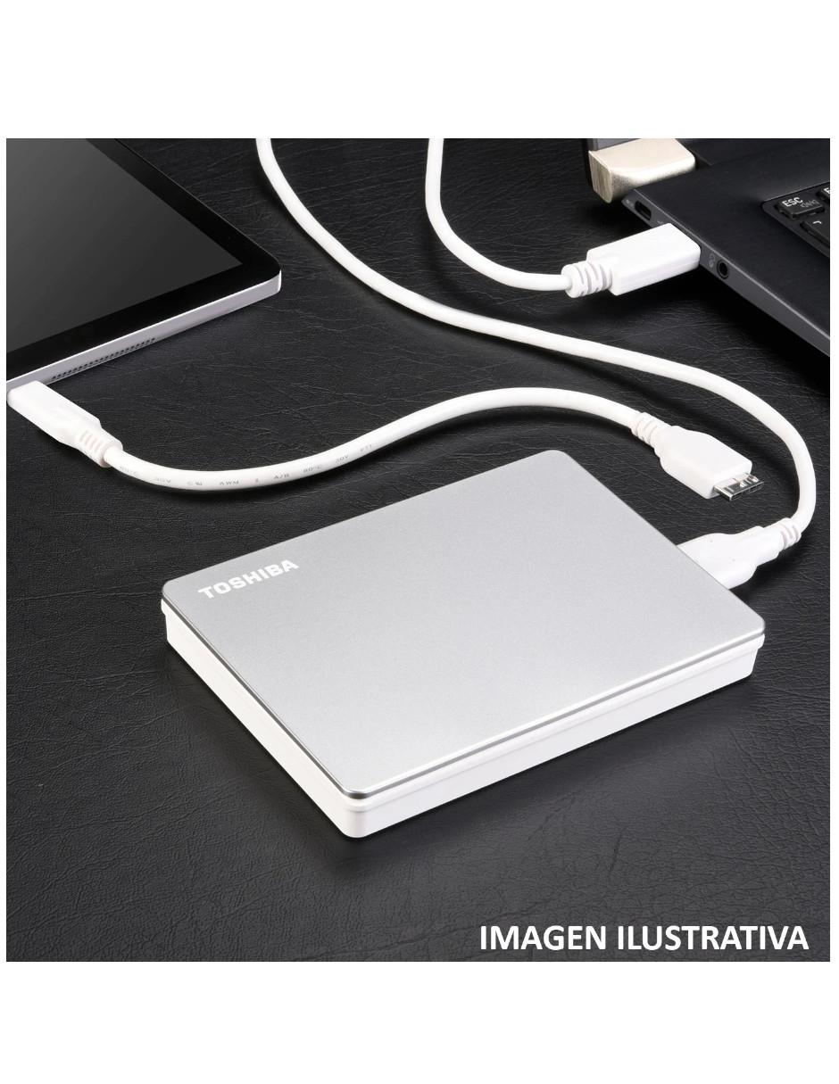 Disco duro externo Toshiba capacidad 2 TB