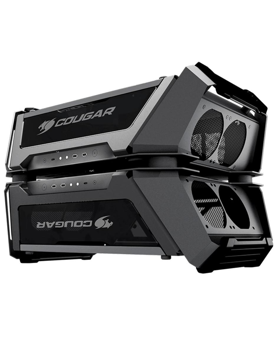 Gabinete Gamer Cougar Gemini X Dual Tower Cristal Templado 105LMT0001-00