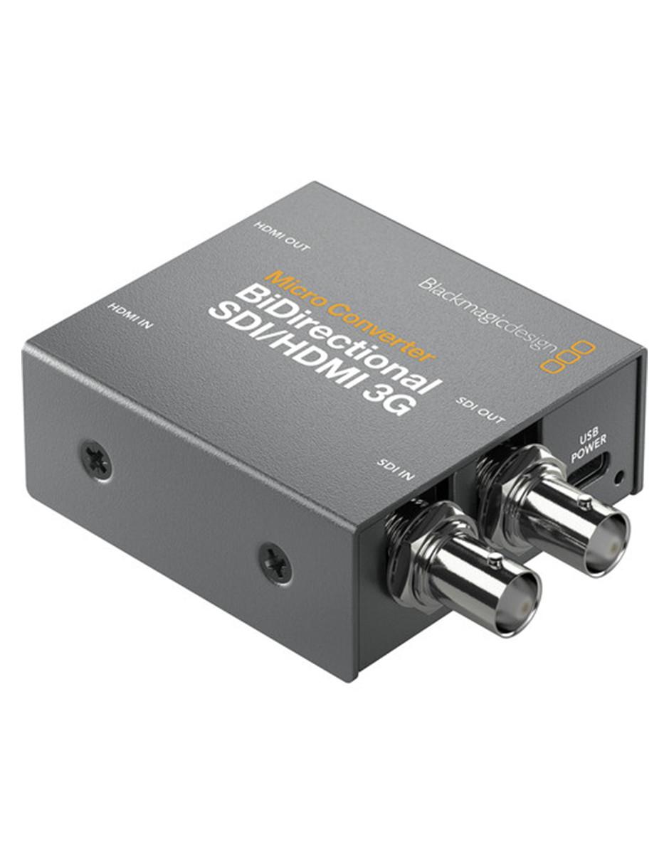 Micro Convertidor Bidireccional SDI/HDMI 3G con fuente 4