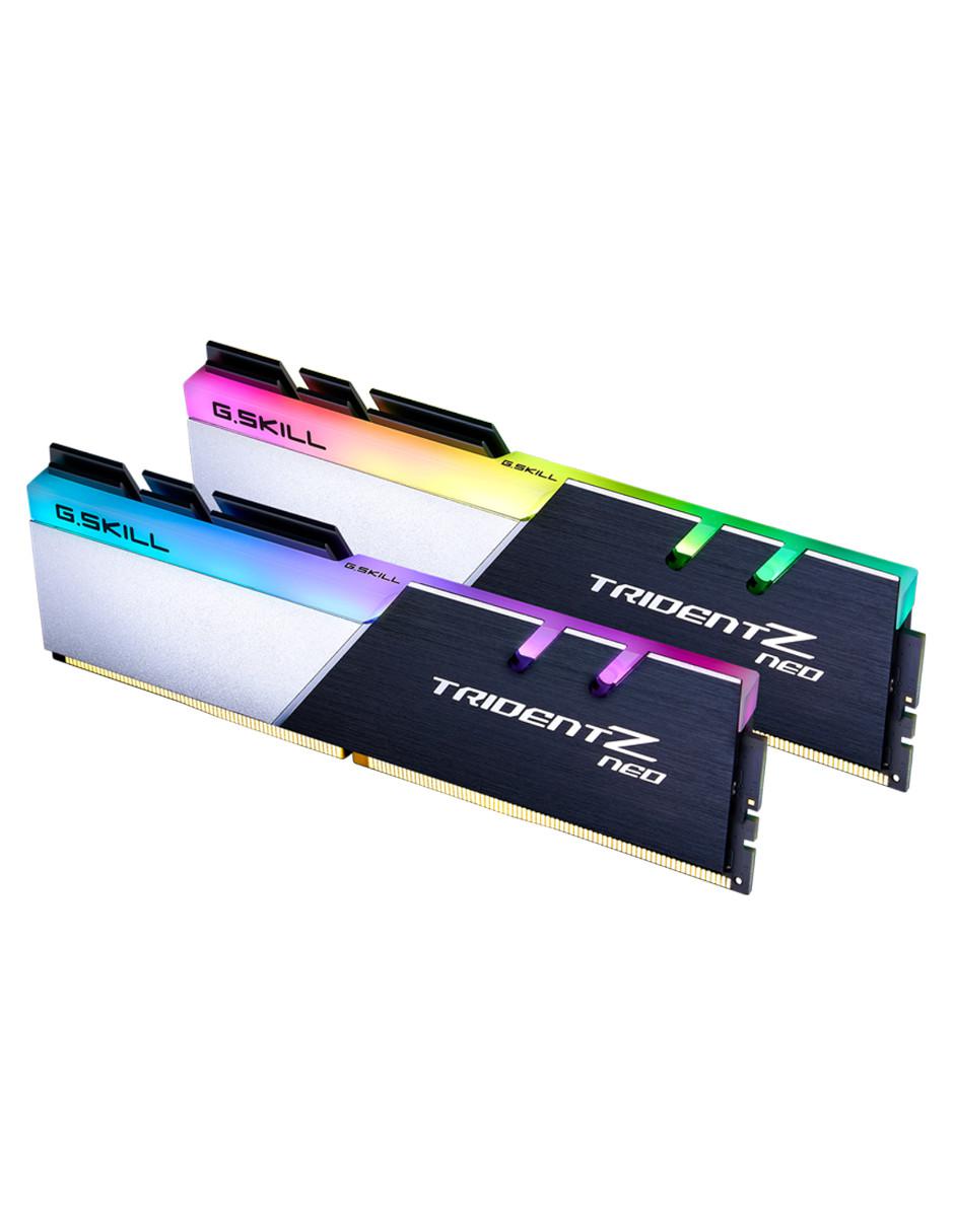 Kit de Memoria RAM DIMM DDR4 G.Skill X2 16 GB F4-3600C18D-32GTZN Kit de Memoria RAM DIMM DDR4 G.Skill X2 16 GB F4-3600C18D-32GTZN