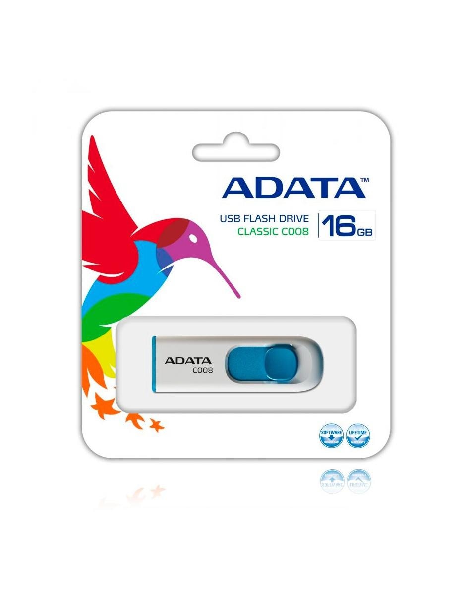 Memoria Flash USB Adata C008 16GB AC008-16G-RWE
